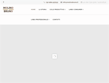 Tablet Screenshot of molinobruno.it